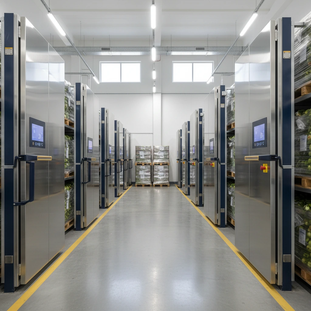 Refrigerated agricultural logistics and bulk produce delivery