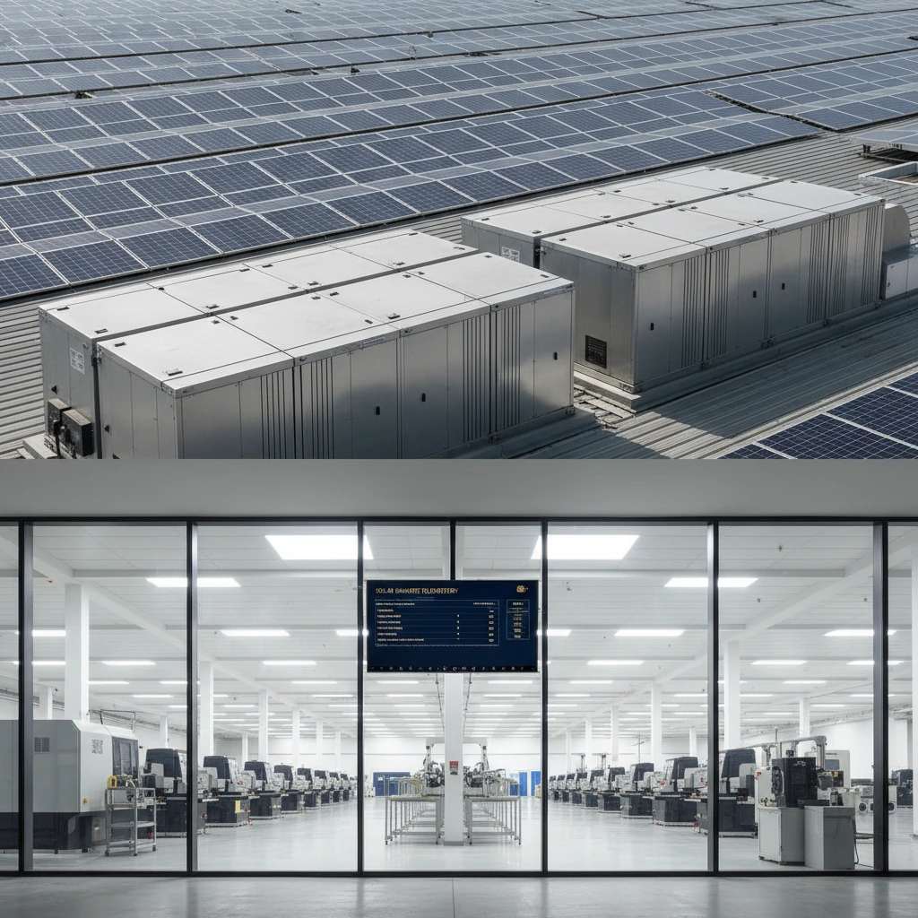Clean solar power powering agro-processing and cold storage