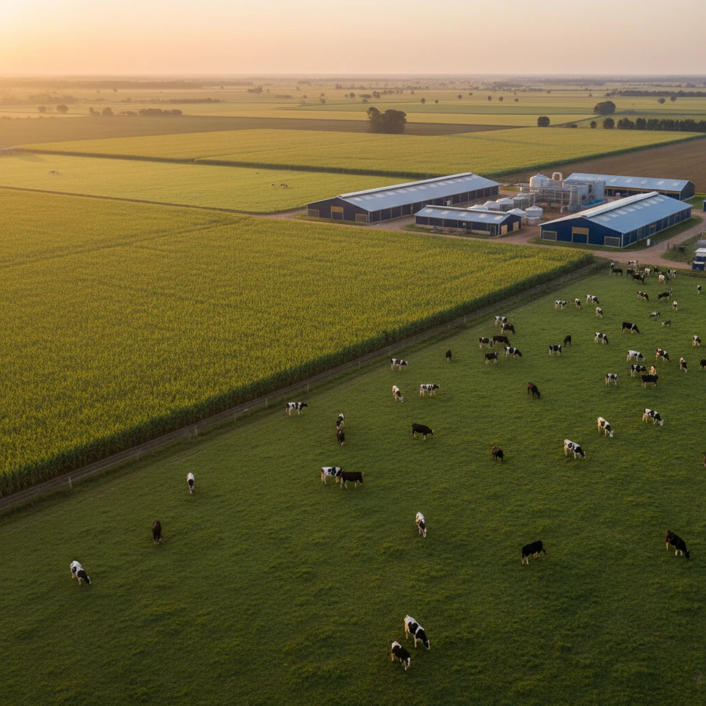 Commercial agriculture and livestock farming in Kenya