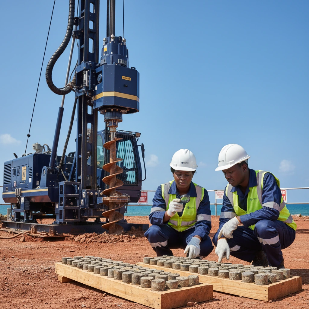 Mineral exploration and geological survey operations in Kenya
