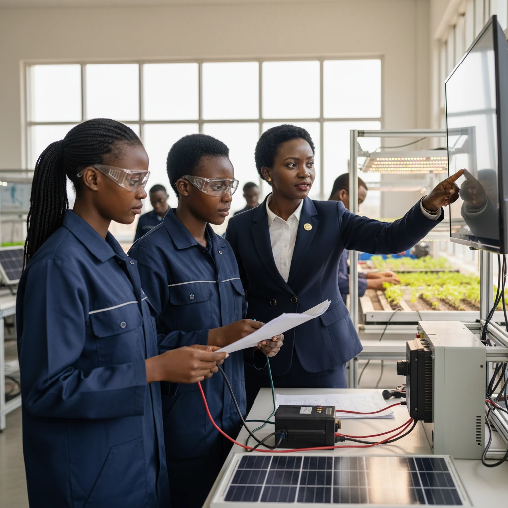 Agricultural and technical skills training for youth and local communities