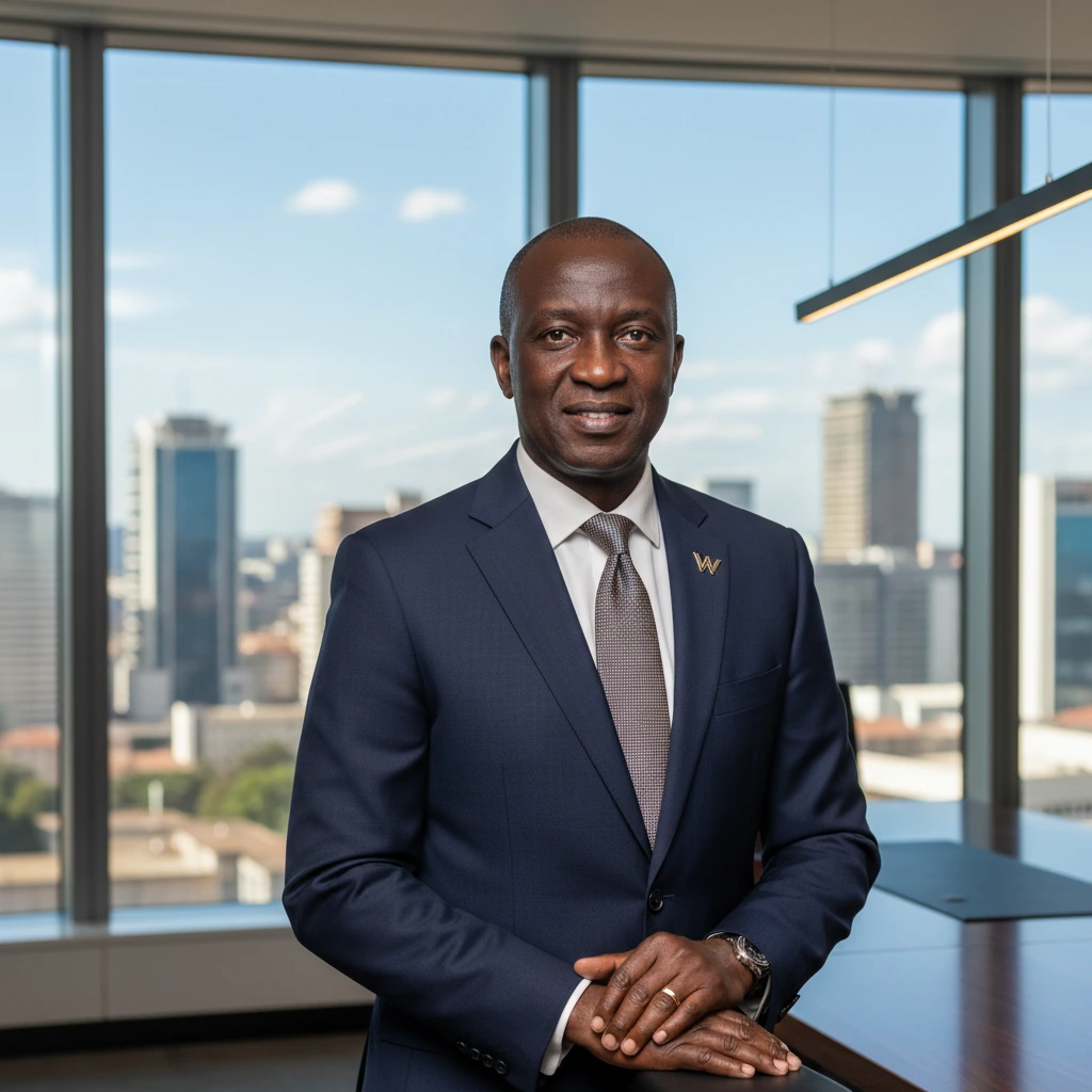 Portrait of Wazi Group Chief Financial Officer
