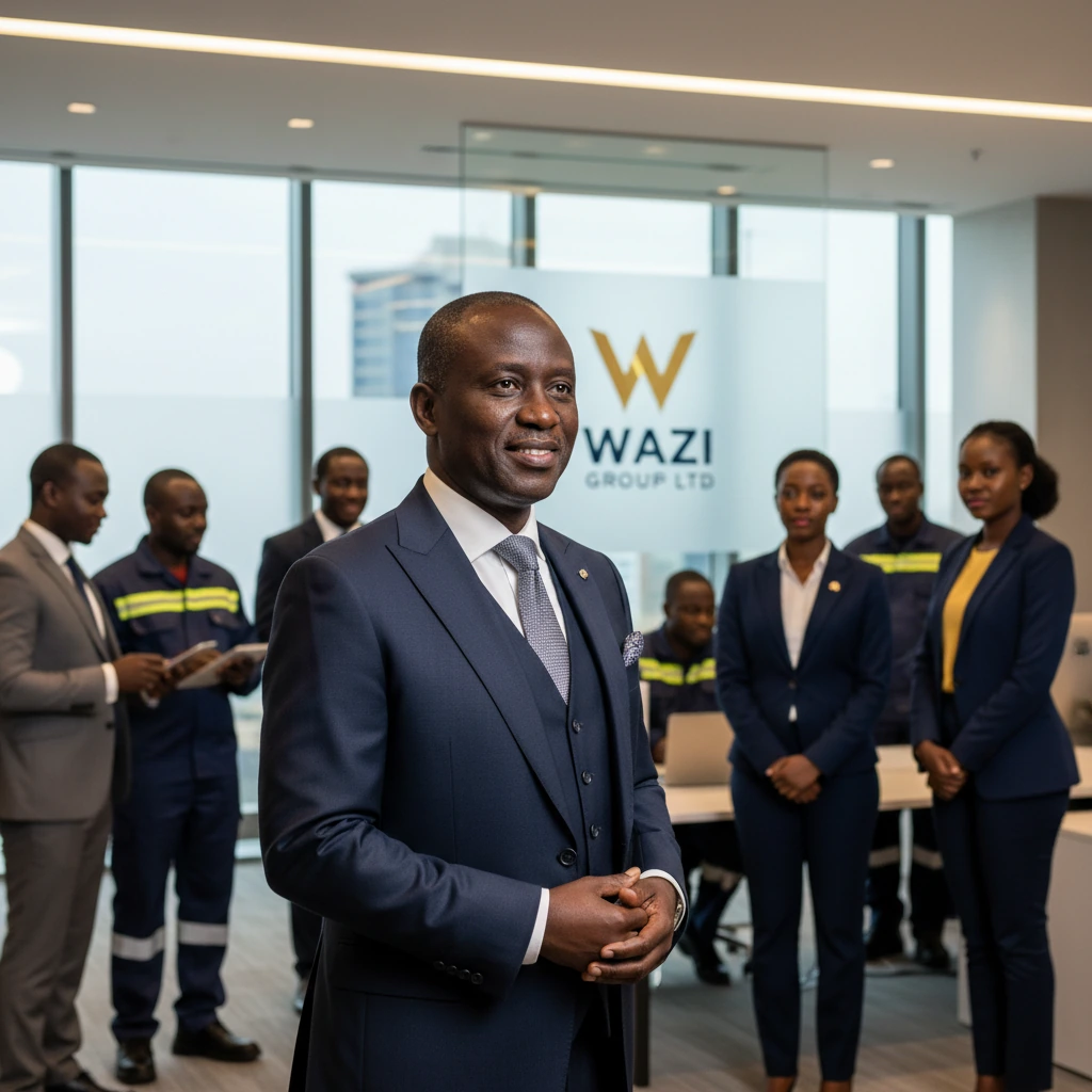 Portrait of Wazi Group Executive Chairman