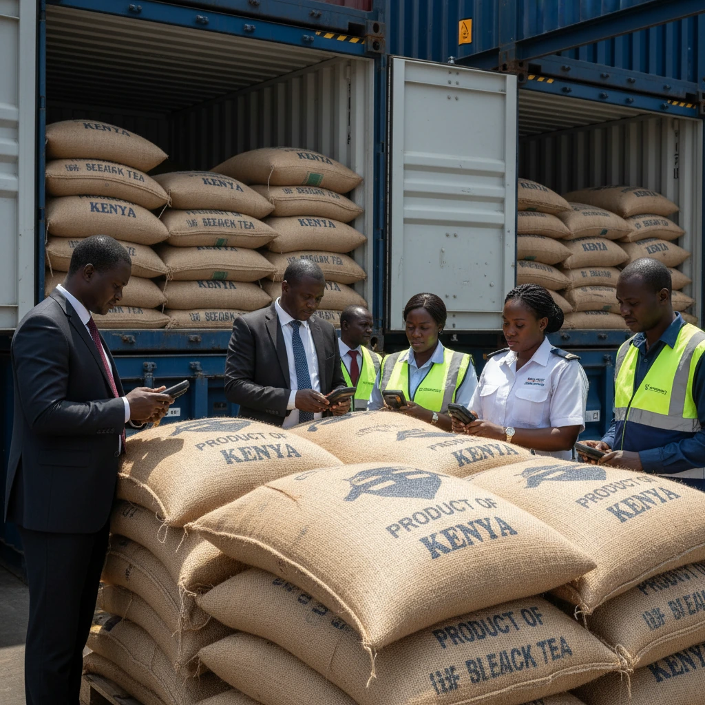 Bulk agricultural commodity export container packaging