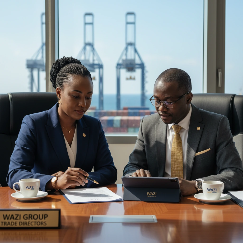 International freight logistics and commodity trade negotiations