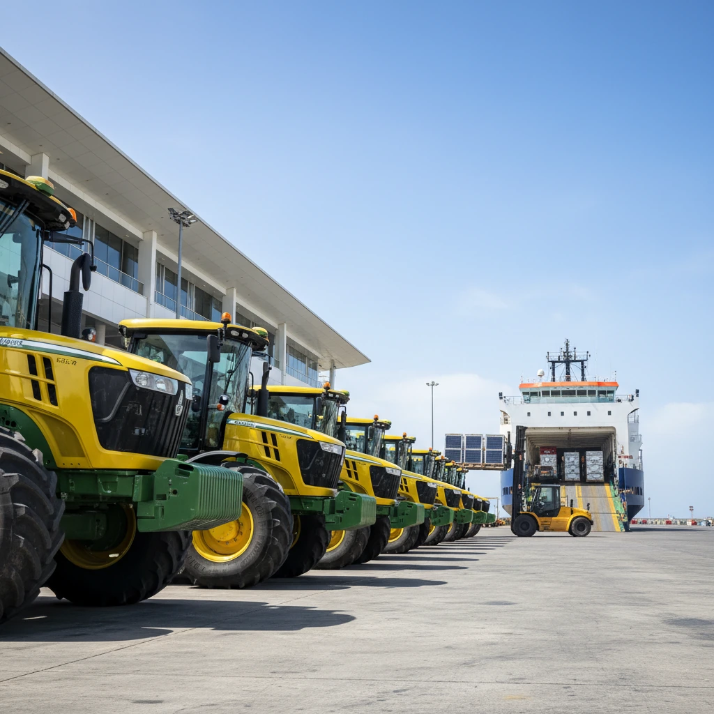 Industrial machinery and clean energy equipment freight